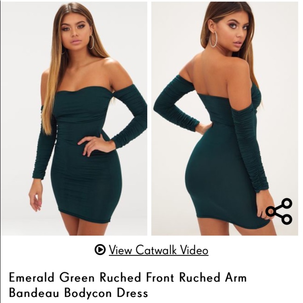 Pretty Little Thing bodycon dress
